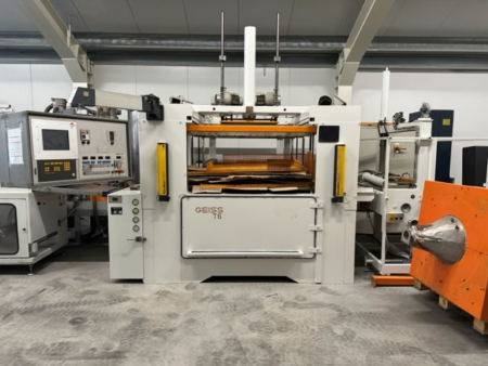 Geiss DU1500 with roll feed attachment